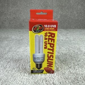 Zoo Med ReptiSun 10.0 UVB Mini Compact Fluorescent 13‎ Watt bulb